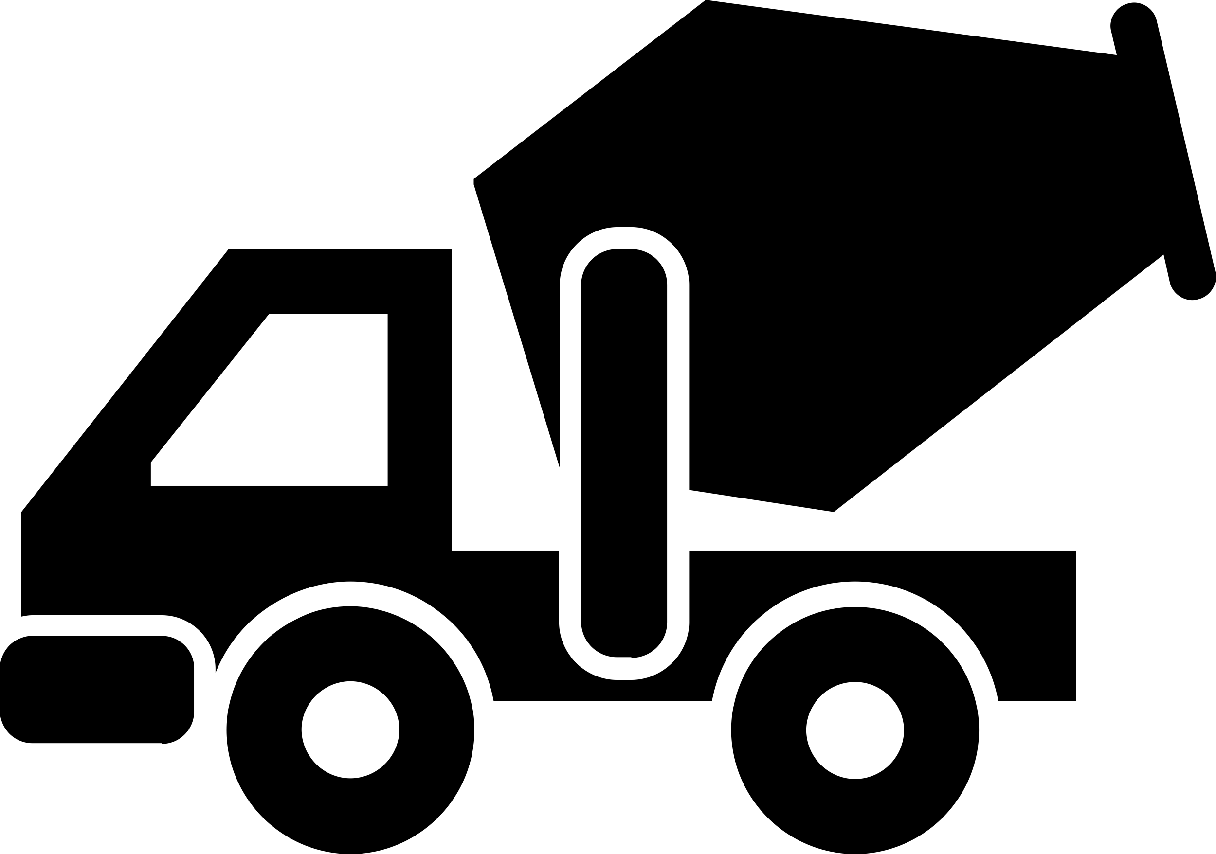 Construction Vehicle For Concrete Transportation Sticker Svg Vector Free Vectors
